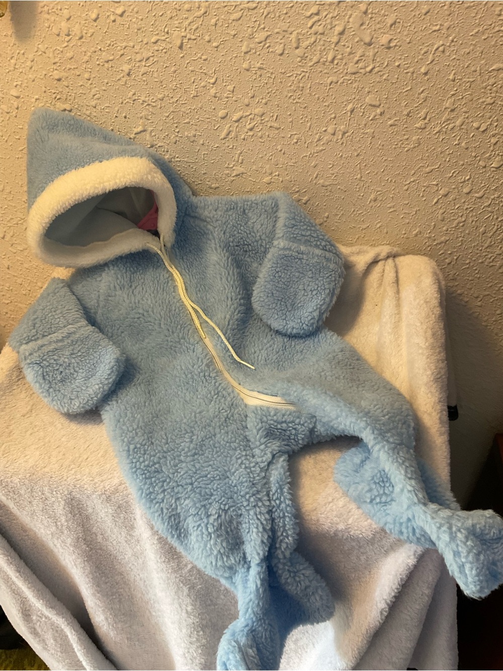 Vintage Baby One Piece Outfit/Sleeper/ Winter Suit